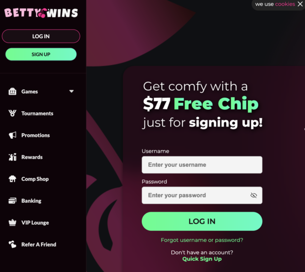 Homepage Screenshot