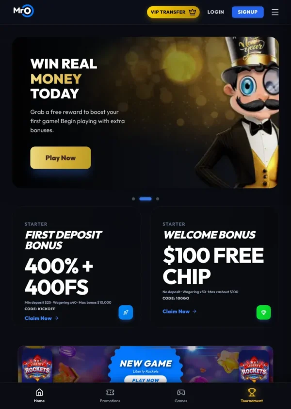 Homepage Screenshot