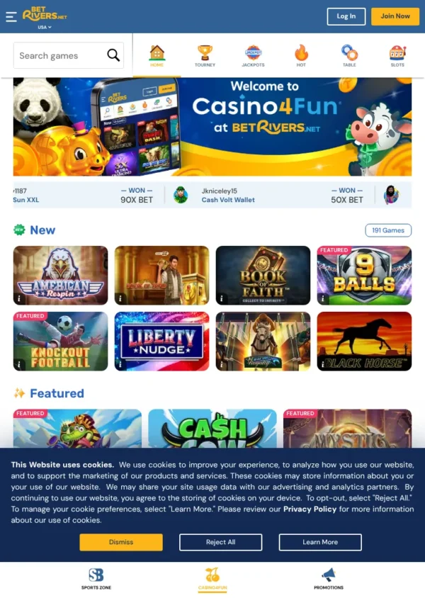 Homepage Screenshot