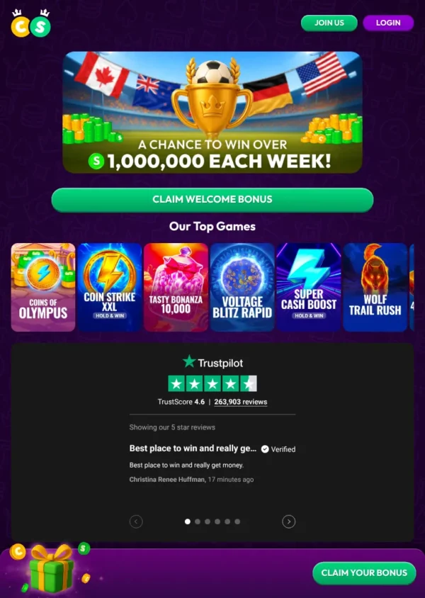 Homepage Screenshot
