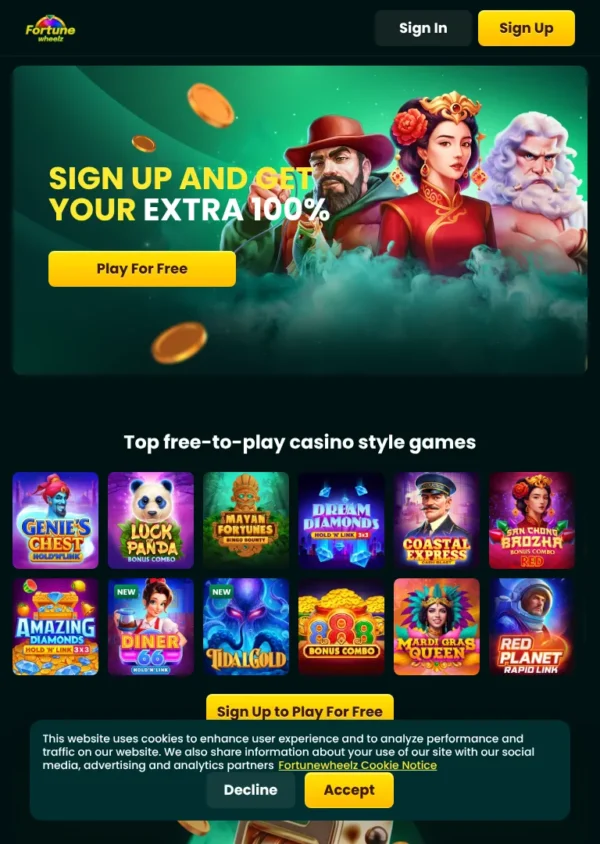 Homepage Screenshot