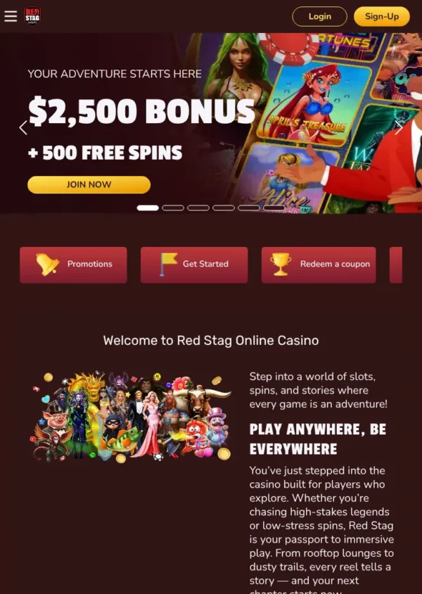 Homepage Screenshot