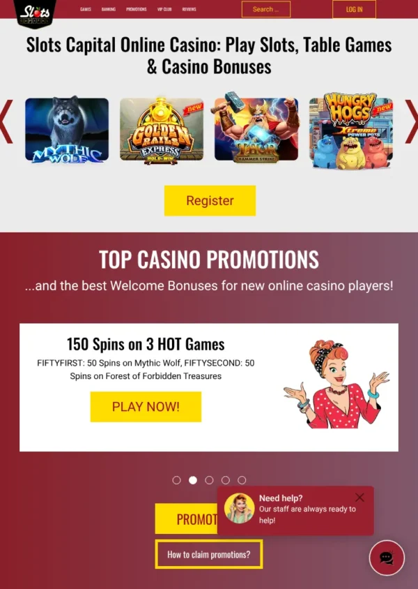 Homepage Screenshot