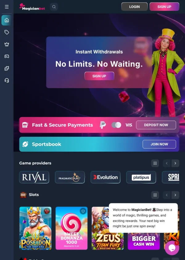 Homepage Screenshot