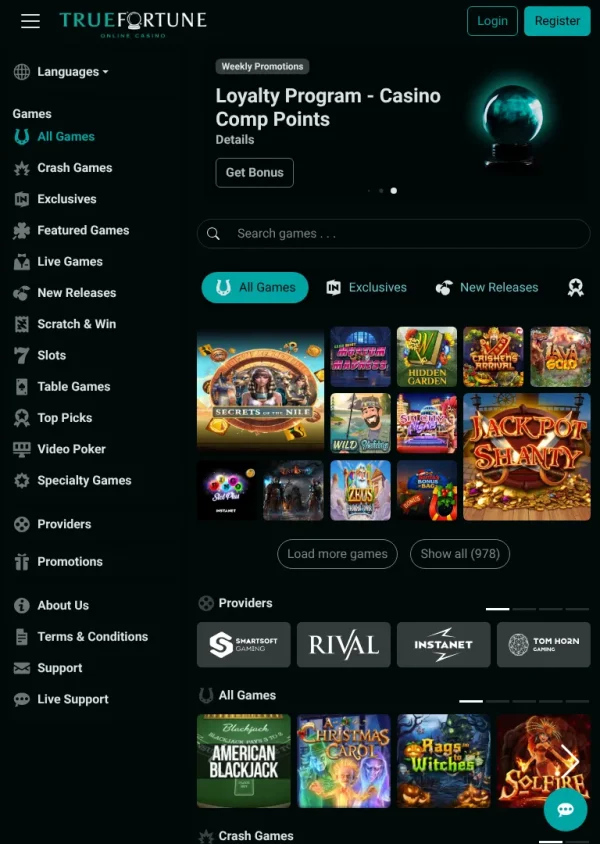 Homepage Screenshot
